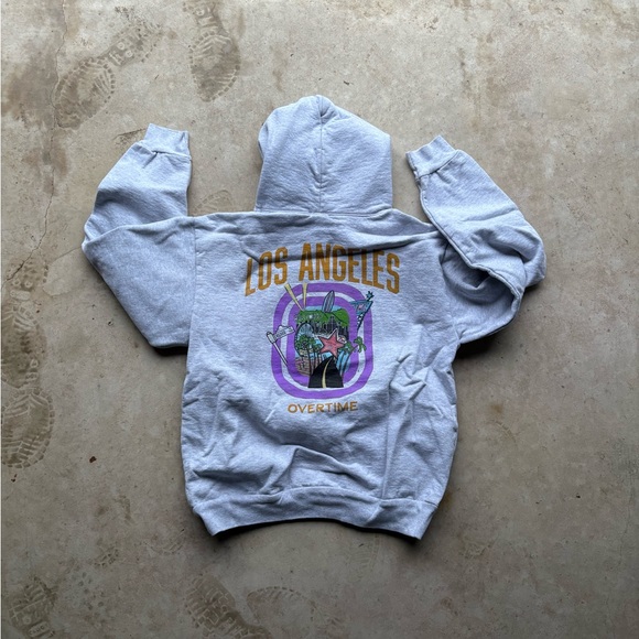 Overtime Grey hoodie - Picture 4 of 6